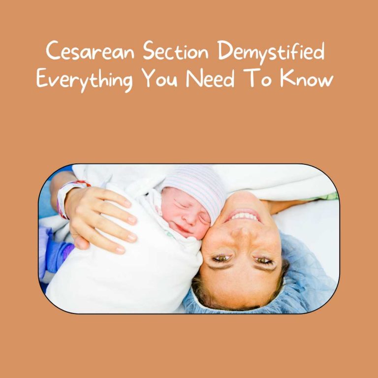 Cesarean Section Demystified Everything You Need To Know