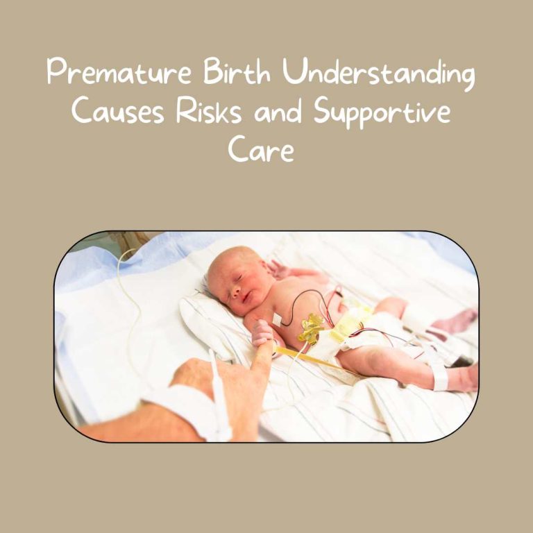 Premature Birth Understanding Causes Risks And Supportive Care