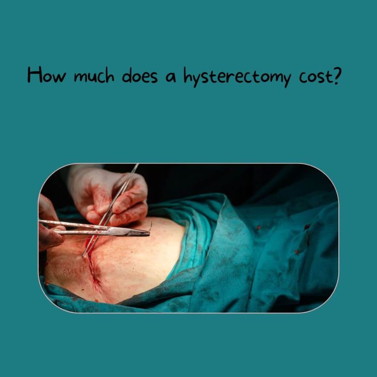How much does a hysterectomy cost?